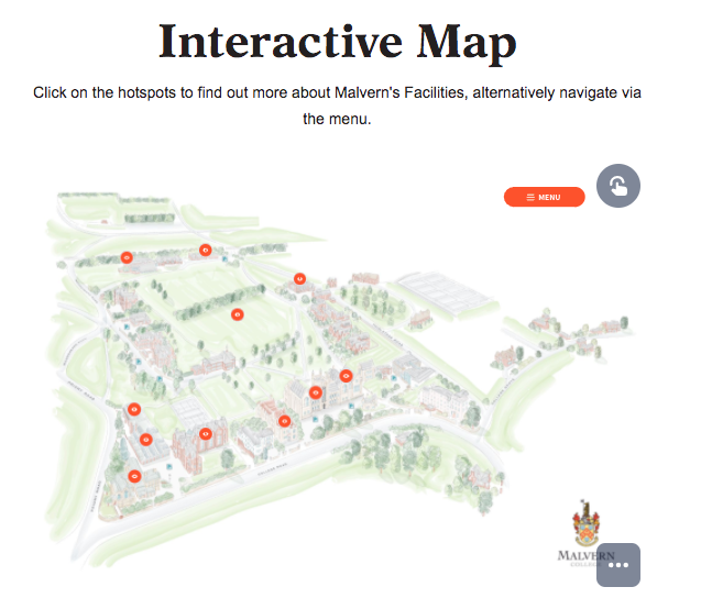 Malvern College Interactive Map